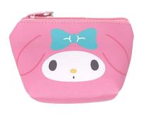 Mini portamonete | Borsa organizer da viaggio per trucchi - con Kuromi, My Melody, Cinnamoroll, Pochacco Faces Cute - Cosmetici per ragazze adolescenti, La mia melodia