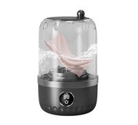 Mini Portátil - Máquina De Lavado Compacta 1L 12,5x12,5x20,5 cm| Batería 2400 MAh USB Recargable Para Ropa Interior, Calcetines, Prendas Pequeñas En Apartamentos, Residencias, Hoteles Y Camp