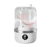 Mini Portátil - Máquina De Lavado Compacta 1L 12,5x12,5x20,5cm| Batería 2400mAh USB Recargable Para Ropa Interior, Calcetines, Prendas Pequeñas En Apartamentos, Residencias, Hoteles Y Camp