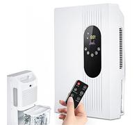 Mini Portatile Deumidificatore Elettrico con Telecomando Ambiente Casa 42W Deumidificatori D'Aria per Muffa Umidità, Asciugatrice Silenzioso Timer 24H, 2500ml, Auto-off, per Bagno Ambienti Armadio