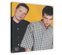 Mini poster vintage originale, stampa artistica da parete, stampa artistica da parete con stampa di Bernard Sumner & Johnny Marr (elettronica), decorazione artistica da parete per soggiorno e camera