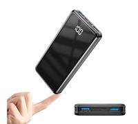 Mini Power Bank 12000mAh con 3 Uscite e 2 Ingressi Ricarica Rapida 22.5W Caricabatterie Portatile con USB C,Carica Batterie Portatile per Cellulare con Torcia, powerbank potente per iphone, Samsung