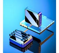 Mini Power Bank 20000 Mah/Slim Power Bank USB C Power Bank/Cellulare Cellulare Portatile Bank di Potenza/Piccola Mini Banca di Potere, Blu