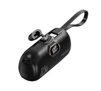 Mini Power Bank - Portable Fast Charger, PD 22,5 W tipo C | Slim 5000 mAh Pocket Battery Pack con ricarica rapida e funzioni di sicurezza affidabili, stazione di ricarica leggera per i viaggi