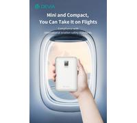 MINI Power Bank Ultra4 da 22,5 W Con 2 cavi integrati 20000 mAh Silver
