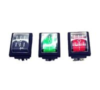 Mini power button Boat Rocker Switch Interruttore a bilanciere KCD4 ON-OFF 2 posizioni 4 pin 6 pin 16 A 250 V 20 A 125 V Foro pannello 22 x 29 mm multicolore(Red 4Pin)