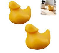 Mini Prank Duck,Funny Yellow Duck Prank Toy for Car Dashboard,Cute Yellow Ducks Office Desk Ornament,Hilarious Gag Gift,Animals Ornament Ducks Sculpture Gift for Collectors