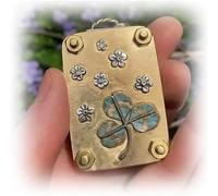 Mini pressa per fiori, kit di pressatura per fiori in miniatura, per piante artistiche e artigianali in metallo, kit fai da te per la conservazione delle piante pressate per gli amanti dell'arte e