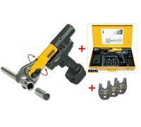 Mini Pressatrice radiale a batteria con kit ganasce Mini-Press 14 V ACC Rems 578