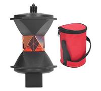 Mini Prisma Topografico 360 Gradi con Offset 23,1 mm, Vetro K9, ABS, Include Custodia Protettiva, per Stazione Totale e Misurazione