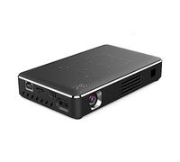 Mini proiettore, 2500 lumen LED Smart Portable Projector, 4K 3D videogiochi proiettore con Wifi e Bluetooth per Android/iOS/TV Stick (2 GB RAM 16 GB ROM)