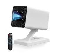 Mini Proiettore 4K Android 11, Proiettores Portatile 5G WiFi BT 5.4, Proiettore Full HD 1080P, Visione di 120 Pollici, Correzione Trapezoidale, HDMI/USB/Smartphone (bianco)