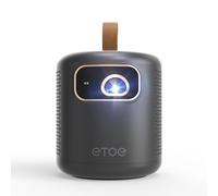 Mini Proiettore 4k Smart GTV, ETOE Dolphin Portatile Videoproiettore 500ANSI FHD 1080P WiFi Bluetooth, Batteria Incorporata 2.5H/Autofocus/Controllo Vocale/50% Zoom /10W Dolby Audio Proiettore Esterno