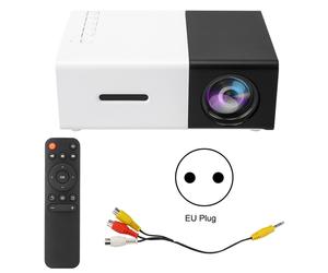 Mini proiettore avanzato con funzionalità di mirroring dello schermo e connettività wireless Bluetooth, che offre prestazioni Full HD 1080p per gli