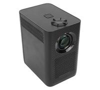 Mini Proiettore con WiFi 120 ANSI Lm Smart Movie Proiettore 4K 720P 100 Pollici Immagine Keystone Correzione Compatibile TV IOS Android (Spina europea)