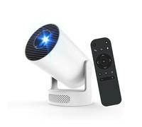 Mini proiettore con WiFi e Bluetooth, supporta proiettore portatile 4K 1080P, Smart Android 11 HY300 PRO HIFI, correzione trapezoidale automatica, rotazione a 180°, display da 40"-150" per camera da