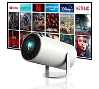 Mini proiettore con WiFi e Bluetooth, supporto 4K Jaokpo Outdoor Proiettore cinematografico portatile sistema Android 11 integrato Auto Keystone Home Smart Proiettore per telefono/TV Stick/laptop