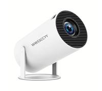 Mini proiettore, decodifica 4K, risoluzione 1080p, compatibile con smartphone, laptop, tablet e dispositivi home theater, dotato di Bluetooth 5.0 e Wi-Fi 6, funziona con sistema Android 11.0