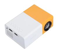 Mini Proiettore, Dispositivo di Proiezione Intelligente Micro Proiettore LED Full HD Video Supportato Portatile 1080P HDMI USB AV Bambini Casa Feste Riunioni Teatro per