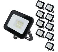 Mini proiettore LED da 20 Watt illuminazione giardino 1600 lumen IP65 + staffa