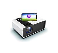 Mini proiettore LED portatile 7000 Lumens-WiFi Videoproiettori 1080P Full HD per iPhone Samsung Smartphone Proiettore Wireless HDMI 75000 ore Multimedia 4K Home Proiettore Ufficio Teatro Film