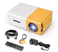 Mini Proiettore, Meer LCD LED Proiettore per Home Entertainment Cinema con supporto USB/SD/AV/HDMI