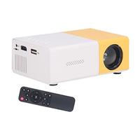 Mini Proiettore per Telefono, 24-60 Pollici 4:3, Portatile Con Schermo Enorme, Risoluzione 1920x1080, Videoproiettore per Home Theater All'aperto (SPINA UE)