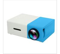 Mini proiettore portatile, 1080p HD con rotella di messa a fuoco integrata e ricarica multipla, per una visualizzazione sempre e ovunque