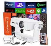 Mini proiettore portatile Android 14 WiFi 360 Full HD 4K per telefono Zenwire Pr