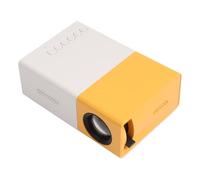 Mini Proiettore Portatile con Risoluzione Full HD 1080p, Schermo Fino a 60 Pollici, Interfacce Multiple, Sorgente LED per Film a Casa, Spina UE