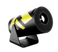Mini proiettore portatile con WiFi 6 e Bluetooth 5.0 Proiettore intelligente 1080P Supporto Proiettore cinematografico 4K Decodifica Android 11.0 integrato per Home Theater compatibile per smartphone