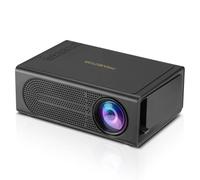 Mini proiettore portatile, proiettore cinematografico per bambini, mini proiettore supportato HD 1080P, piccolo proiettore portatile per film per uso esterno in campeggio, proiettore video home
