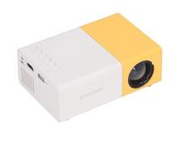 Mini Proiettore Portatile, Risoluzione LED 1920x1080, Formato Tascabile, Immagine da 17-32 Pollici, Opzioni di Connessione per Notebook, Console di Gioco, Scheda TF, (Spina UE, projector