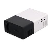 Mini Proiettore Portatile, Videoproiettore Pico LED Full HD 1080P con Porte Multiple, Risoluzione 800x480, per per Bambini, Campeggio All'aperto, Viaggi (Spina UE 100-240 V)