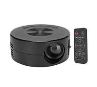 Mini Proiettore, Proiettore LCD TFT Tascabile a Mano con Schermo per Bambini con Telecomando per Campeggio All'aperto, Supporto Ricarica 5V2A