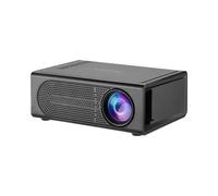 Mini proiettore, proiettore portatile HD 1080P HD compatibile con HDMI/USB/AV/scheda di memoria/5V-2A, gadget tecnologici, mini TV, fantastici regali di Natale per donne e uomini