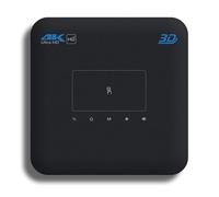 Mini Proiettore, Proiettore Portatile Supporta 4K, Bluetooth WiFi 5G, 6500 lumen Android 9.0 Proiettore per Telefono/TV Stick(Nero 4GB+32GB)