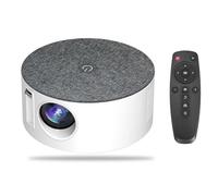 Mini proiettore Proiettori di film portatili senza fili 20000 ore Lampada Supporto di vita 100 pollici Stessa tecnica dello schermo Altoparlante incorporato per musica/e-book/immagine con USB