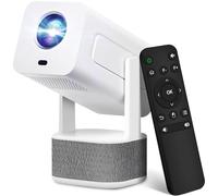 Mini proiettore, supporto 4K 1080P Full HD proiettore con WiFi e Bluetooth, schermo da 30 '' a 200 '' Proiettore portatile Correzione trapezoidale automatica compatibile con TV Stick HDMI/USB