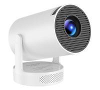 Mini proiettore Supporto Full HD 4K Proiettore di decodifica con correzione trapezoidale verticale automatica Rotazione di 180 ° Proiettore intelligente Android 11.0 1080P 150 pollici per uso