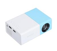 Mini Proiettore, Videoproiettore Home Theater Full HD 1080P, Micro Videoproiettore LED, Altoparlante HIFI Integrato, Compatibile con HDMI, USB, Audio, Scheda TF, AV e (Spina