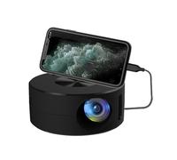 Mini Proiettore, Videoproiettore, Proiettore Portatile da Esterno con Altoparlante, Proiettore LED Tascabile, per Bambini, Proiettore per Film Home Theater Compatibile per