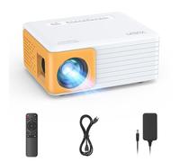 Mini Proiettore, Yoton Y3 Proiettore Portatile 2025 Aggiornato|Per Casa Cinema, Viaggio, Basso Rumore <35dB, Full HD 1080P Supportato, Auto Keystone, Zoom 50%, Compatibile con Phone/HDMI/USB/TV Stick