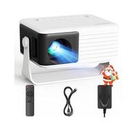 Mini Proiettore, Yoton Y3 Videoproiettore Supporto 1080P, Rotazione 180°, Keystone Automatico, Zoom al 50%, Compatibile con HDMI/TV Stick/Telefono/TF, Ideale per Camera da Letto e Salotto