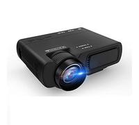 Mini Projector T5 Mini Projector Supports 720P HD LED Home Theater Compatible TV Stick Home Theater Projector (Color: Black Size: 202.7 * 152.3 * 74.5mm)