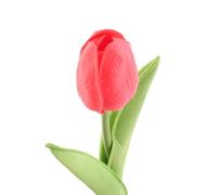 Mini PU Tulips Bouquet Fiori artificiali, romanticismo ed eleganza, suggerimento di regali per gli esseri cari, per l'evento e la decorazione della casa con ogni desiderio simbolizzato (#1)