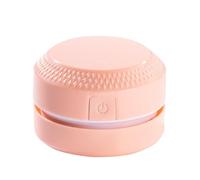 Mini Pulitore Per Ufficio Dispositivo Testa Silenziosa Che Copertura | Robot pulitore da tavolo per bancone, tastiera, briciole, peli di animali, cruscotto, finestra,