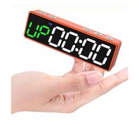 Mini pulsante Tabata Intervallo timer orologio da palestra progmabile con magnete for sala live(RBQ20mini-O)