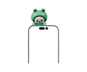 MINI PUPAZZETTI CELLULARLINE Phone Buddy Frog