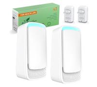 Mini Purificatore d'Aria Ionico 2 Pezzi, Elimina Odori, Fumo e Polvere - Design Silenzioso, Senza Filtri e Facile da Pulire - Perfetto per Ambienti Piccoli: Camera, Bagno, Cucina e Area Animali